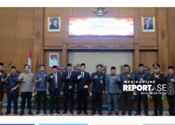 Pj Bupati Muaro Jambi Hadiri Paripurna Penetapan Bupati dan Wakil Bupati Terpilih