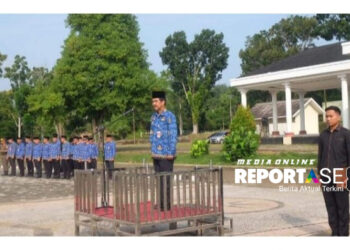 Pj Bupati Muaro Jambi Pimpin Upacara HKN, Tekankan Disiplin dan Efisiensi Anggaran