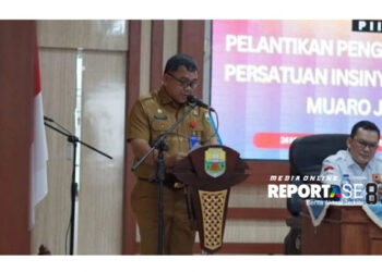 Sekda Muaro Jambi Budhi Hartono Buka Muscab serta Melantik Pengurus PII