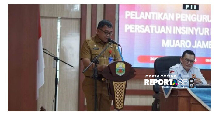 Sekda Muaro Jambi Budhi Hartono Buka Muscab serta Melantik Pengurus PII