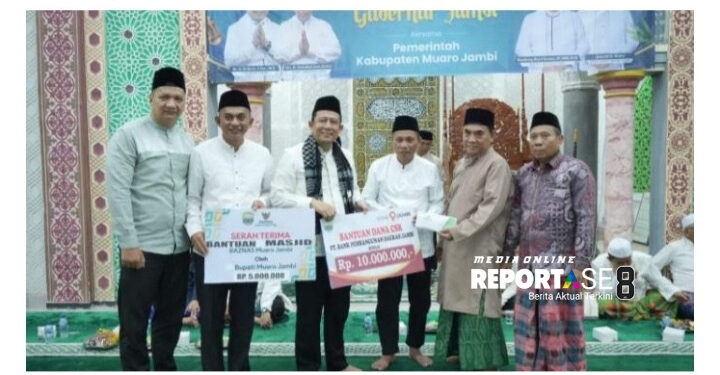 Bupati Muaro Jambi Bambang Bayu Suseno Sambut Wagub Abdullah Sani Dalam Safari Ramadhan