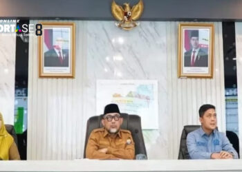 Ketua DPRD Provinsi Jambi dan Sekda Provinsi Jambi Ikut Zoom Metting Bersama Mendagri