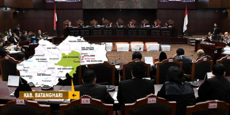 Tak Sesuai Sejarah, MK Koreksi Penulisan Nama Kabupaten Batang Hari