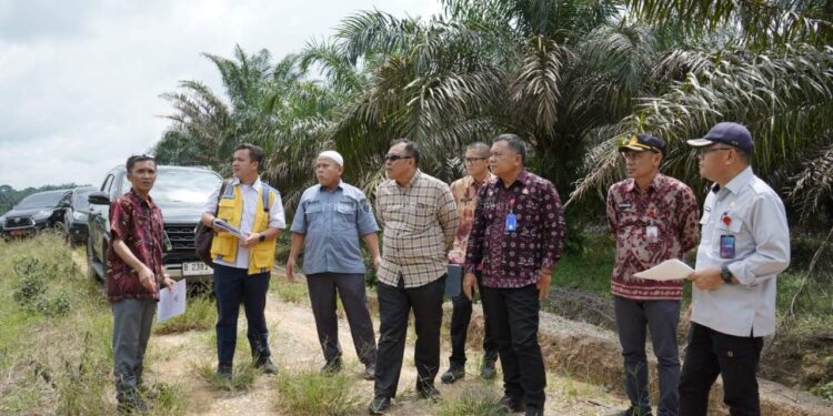 Sekda Budhi Hartono Tinjau Lokasi Rencana Pembangunan Gedung Sekolah Rakyat