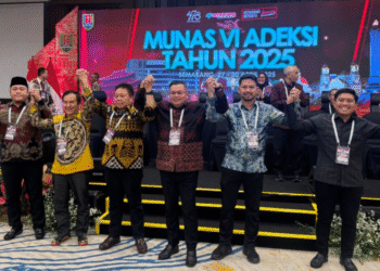 Kemas Faried Jadi Waketum, Naim Terpilih Wakil Bendahara Adeksi 2025-2030