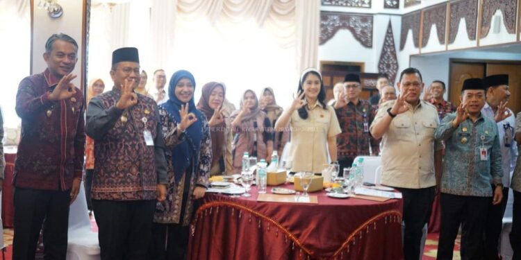 Wabup Muara Jambi Junaidi Mahir Hadiri Coffe Morning Bersama Wakil Menteri