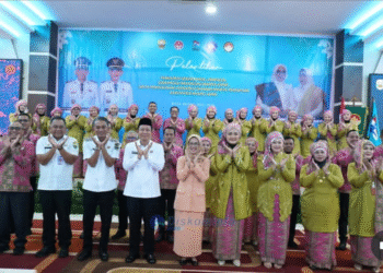 Bupati Muara Jambi BBS dan Wakil Hadiri Acara Pelantikan Pengurus Dekranasda