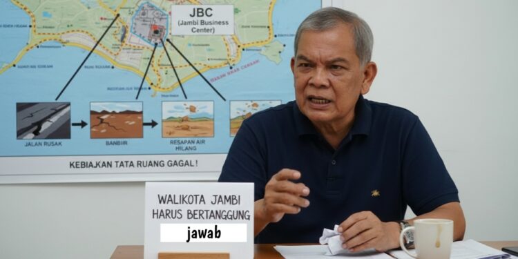 Pengamat Nilai Walikota Jambi Maulana Tidak Tegas Terkait Tata Ruang