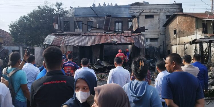 Kebakaran di Beringin Thehok Kota Jambi Memakan Korban
