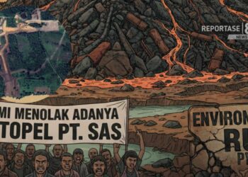 Bahaya Stockpile Batu Bara PT SAS “HANTUI’ Warga, Warga Tetap Menolak