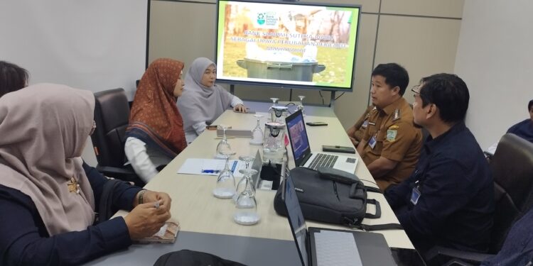 Kolaborasi Terkait Lingkungan, Bank Sampah Sutera Jambi Kunjungi Pertamina