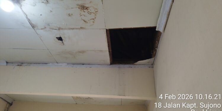 Kondisi Memprihatinkan Kantor Kesbangpol kota Jambi, Butuh Renovasi Segera
