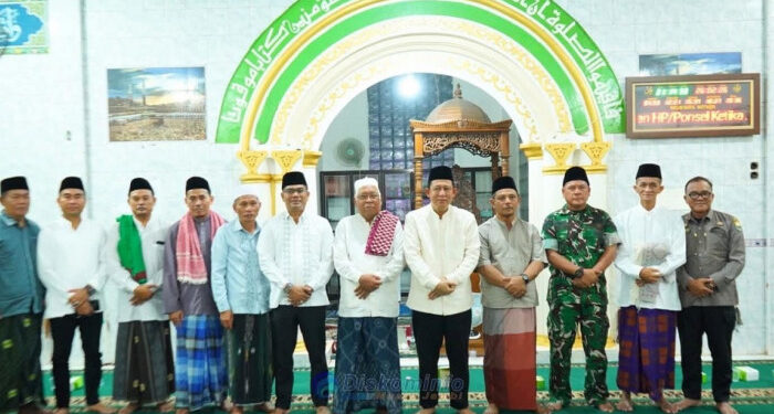 Safari Ramadhan 1447 H Bupati Muaro Jambi Bambang Bayu Suseno Sambangi Masjid Baitul Muttaqin