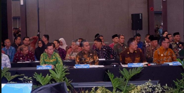 Wabup Muara Jambi Junaidi H. Mahir Hadiri High Level Meeting (HLM) Bahas Inflasi oleh BI