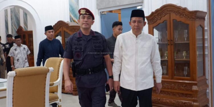 Sambut Ramadhan 1447 H Pemkab Muaro Jambi Buka Puasa Bersama Satgas Densus 88 AT Polri