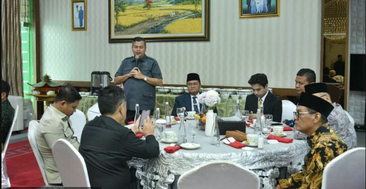 Ketua DPRD Kota Jambi Kemas Faried Alfarelly Beserta Anggota Lakukan Sinergitas Bersama Pemkot Jambi
