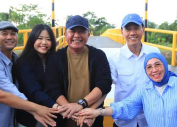 Gubernur Sumsel Herman Deru Resmikan Infrastruktur Guna Tingkatkan Konektivitas