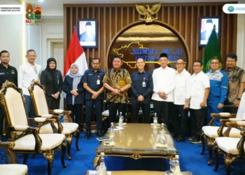 Gubernur Herman Deru Terima Audiensi IA-ITB Sumsel, Bahas Kolaborasi Pembangunan Daerah