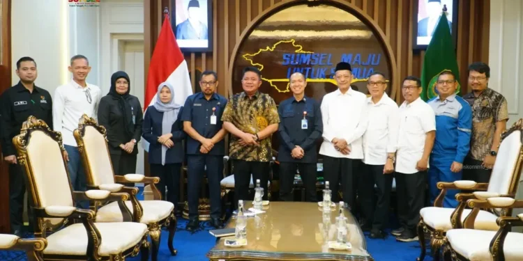Gubernur Herman Deru Terima Audiensi IA-ITB Sumsel, Bahas Kolaborasi Pembangunan Daerah