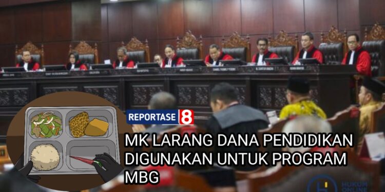 MK Putuskan Larang Dana Pendidikan Digunakan untuk Program MBG