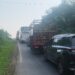 Kemacetan di Jalur Jambi–Palembang Mengular Hingga 2 Kilometer
