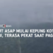 Karhutla Jambi Makin Mengkhawatirkan, Lahan Terbakar Tembus 300 Hektare, Kabut Asap Mulai Selimuti Kota