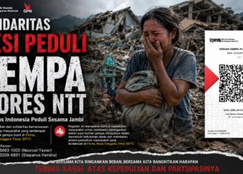Indonesia Peduli Sesama Jambi Gelar Aksi Solidaritas Gempa Flores