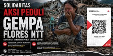 Indonesia Peduli Sesama Jambi Gelar Aksi Solidaritas Gempa Flores