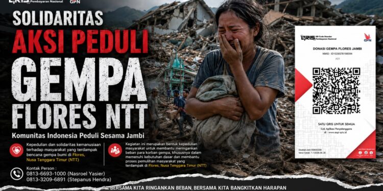 Indonesia Peduli Sesama Jambi Gelar Aksi Solidaritas Gempa Flores