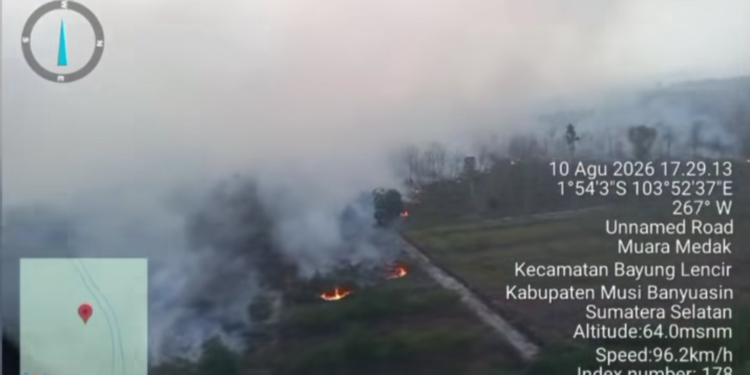 Warga Jambi Diminta Waspadai Potensi Kiriman Asap dari Musi Banyuasin