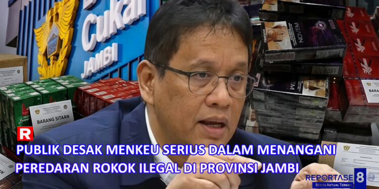 Jambi Darurat Rokok Ilegal, Kemenkeu Harus Turun Tangan