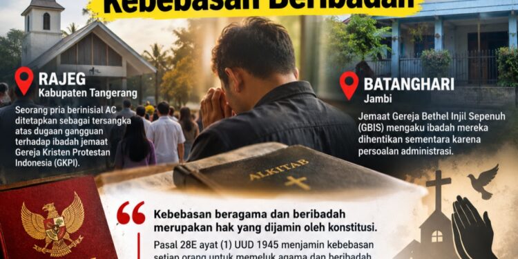 Kasus Rajeg dan Batanghari: Negara Harus Hadir Melindungi Hak Kebebasan Beribadah