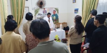Peringati Hari Santo Lukas, Umat Lingkungan Santo Lukas Gelar Misa Syukur dan Ramah Tamah