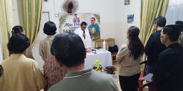 Peringati Hari Santo Lukas, Umat Lingkungan Santo Lukas Gelar Misa Syukur dan Ramah Tamah