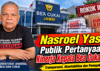 Nasroel Yasier Apresiasi Kapolda Jambi Namun Pertanyakan Kinerja Kepala Bea Cukai Jambi